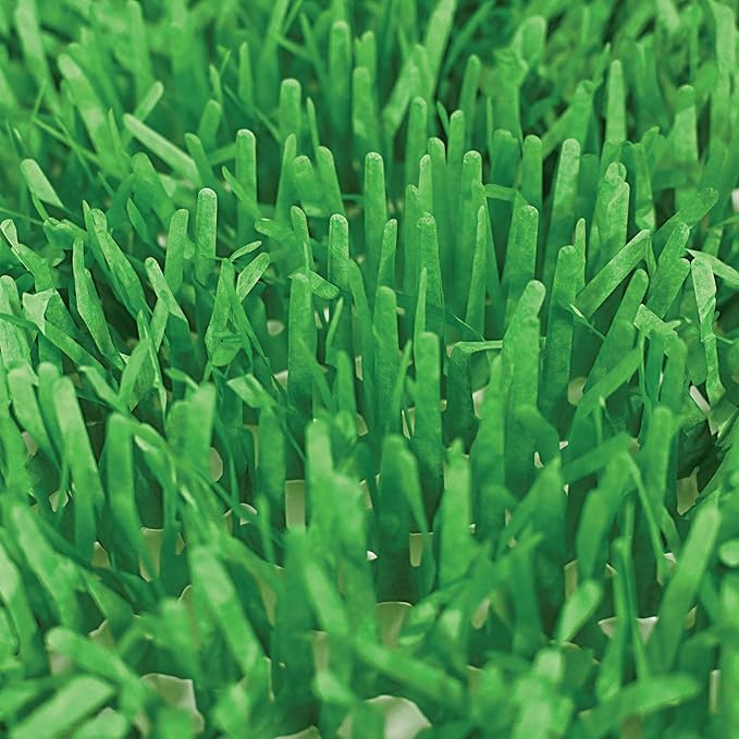 Packaged Tissue Grass Mats Party Decoration Pack of 4