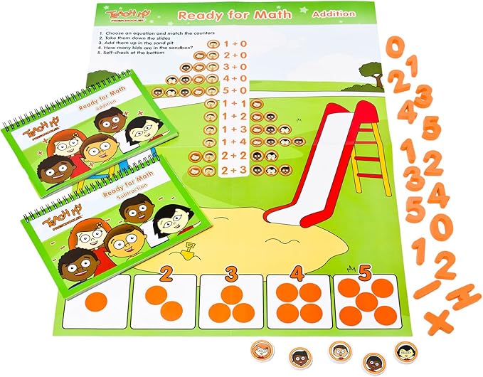 Preschooler Learning Kit: Screen-Free. Preschool Readiness. All-In-One Kit. Teach Reading, Printing, Numbers to 100, Early Math. 70+ pieces plus teaching guides and storage case. Age 3yrs+