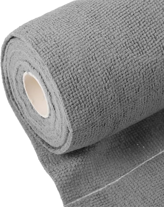 Microfiber Kitchen Cleaning Cloths Roll 20pcs 25X25Cm Super Absorbent Reusable Washcloths Multi-Use Dish Towels for Home, Car, and Kitchen Cleaning