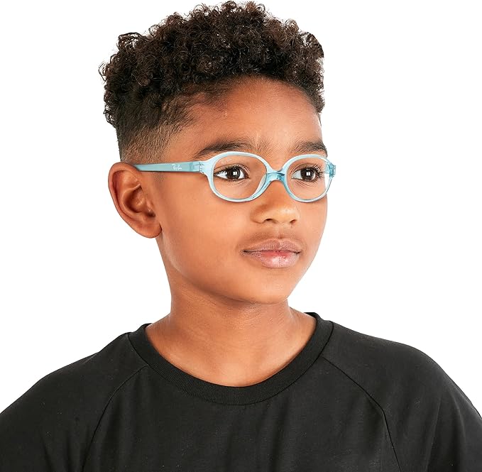 Ray-Ban Kids' Ry1587 Oval Prescription Eyeglass Frames