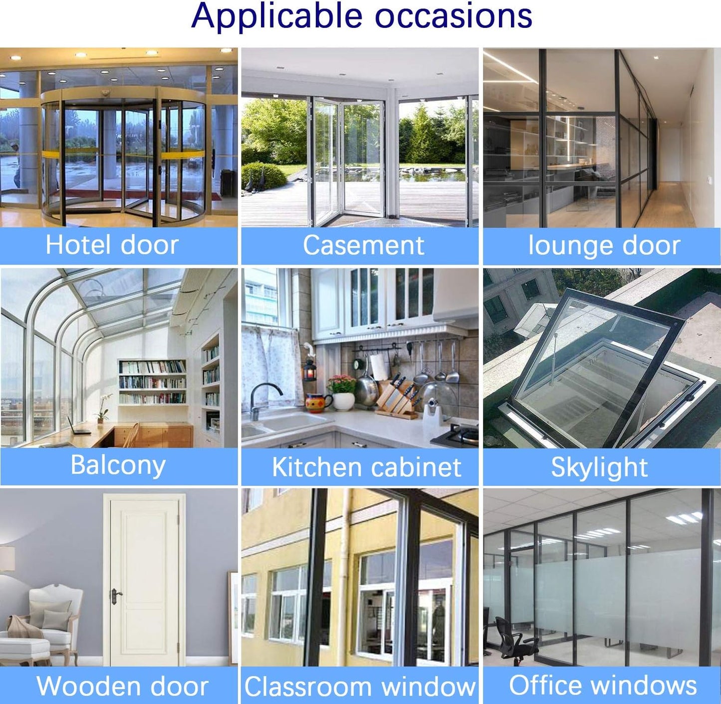 TAROSE Weather Stripping, Silicone Door Seal Strip Door, Window, Transparent 16 Feet Long (Width 45mm)