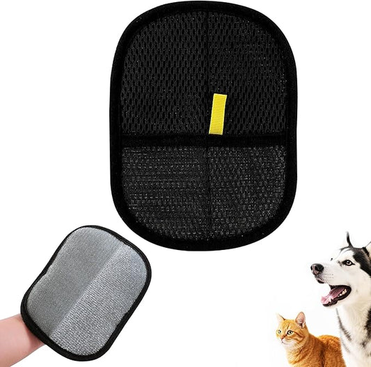 1 PCS Pet Hair Removal Gloves,Reusable Lint Roller for Furniture, Car, Clothes & Carpets ，Cat & Dog Hair Remover Tool with Ergonomic Grip