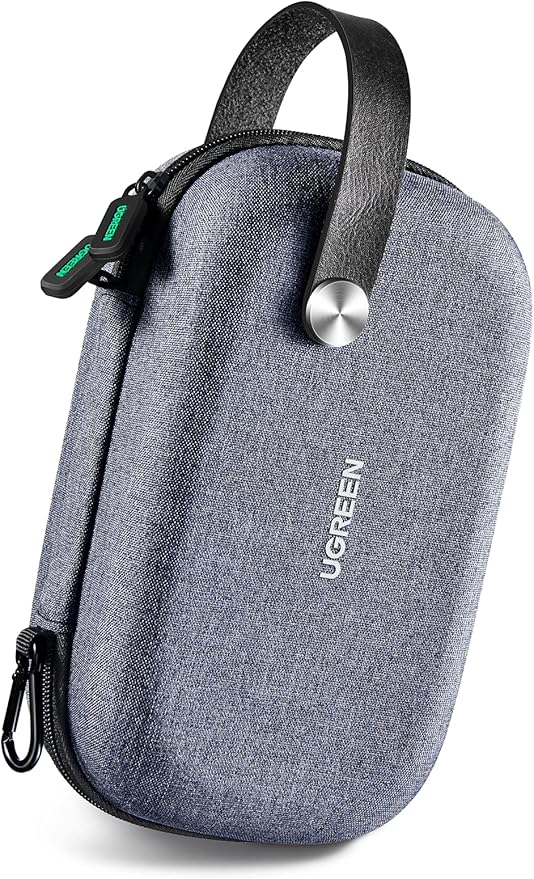 UGREEN Electronic Organizer Travel Case Pouch Bag Accessories Portable Waterproof Storage Bag Travel Essentials with Cable USB Flash Drive Charger External Battery Memory Card