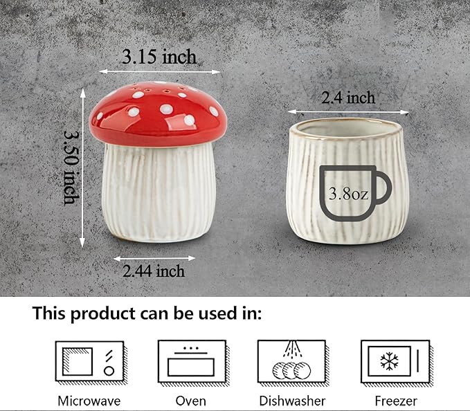 Mushroom Microwave Cleaner Steam Ceramic Oven Cleaner Microwave Steam Cleaner Red Kitchen Microwave Cleaning
