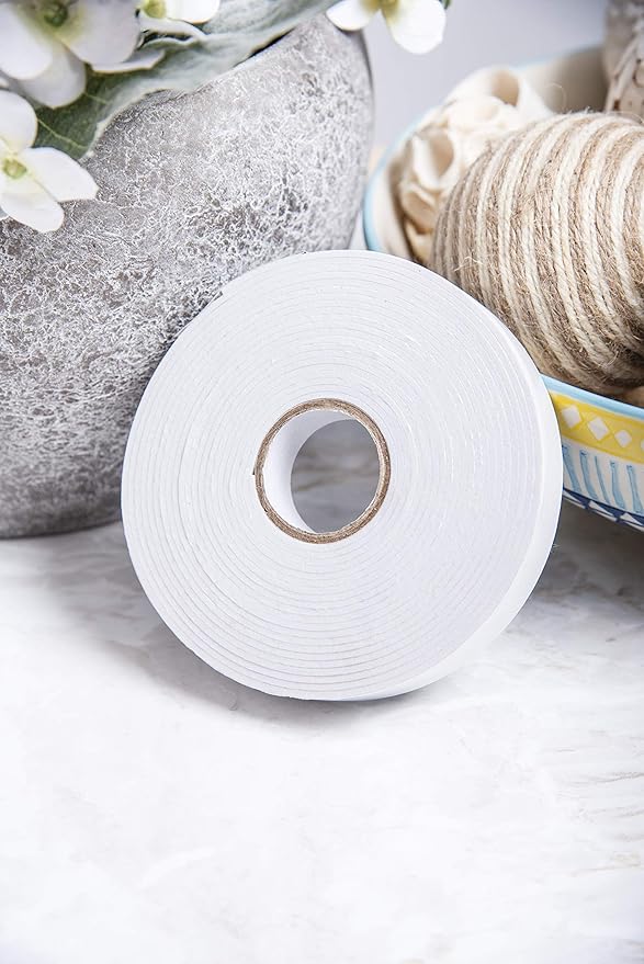 Sizzix, White, Foam Tape, 1 Roll, One Size (Pack of 2)