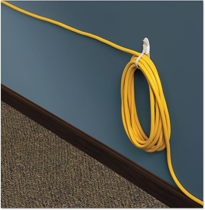 3M Command 17304ES Cable Bundler, White, 2/Pack