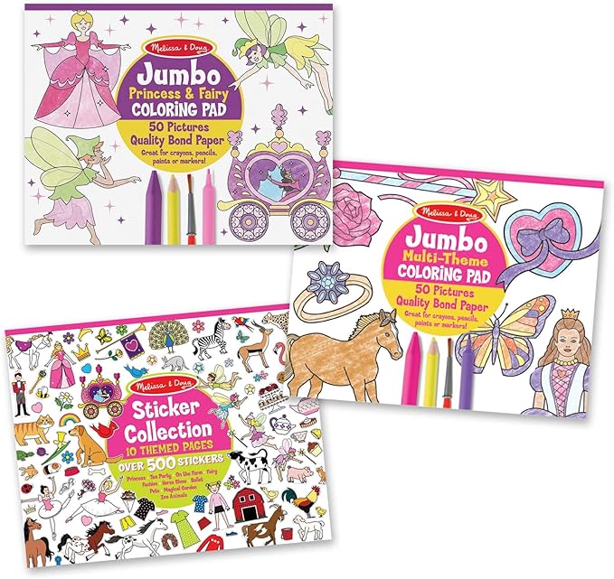 Melissa & Doug Girls Activity Bundle