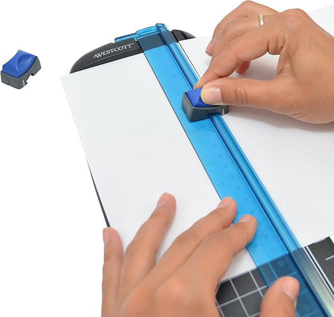 Westcott 16697 Paper Cutter Blade Replacement Set for Multi-Purpose Trimmer, 2 Pack