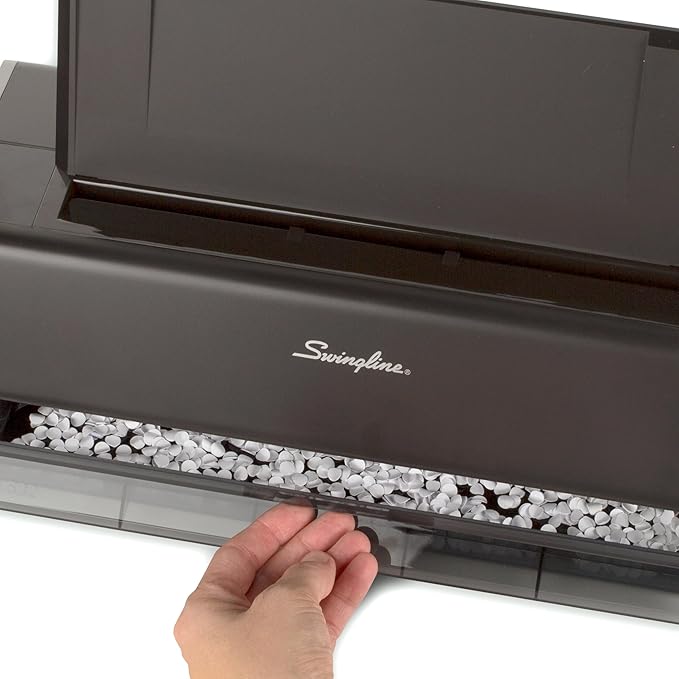 Swingline Electric Hole Puncher 2 Hole, 28 Sheet Capacity Hole Punch, Jam Resistant, Touch Screen, Platinum (74532)