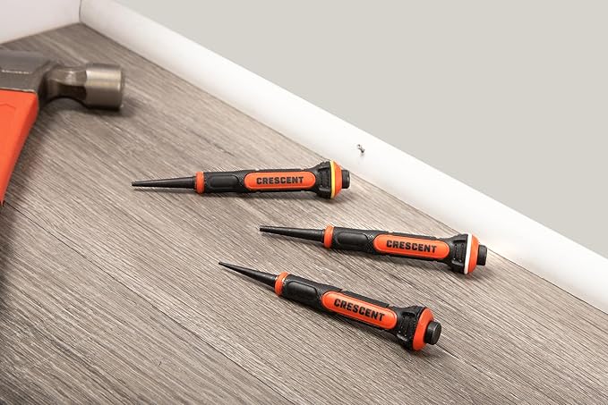 Crescent 3 Piece Set, 5" Gripped Punch - CNPS12332G