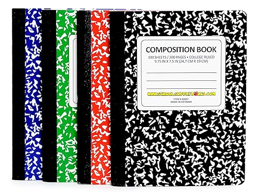School Supply Boxes | High School Writing Pallet (112 Boxes) | Back to School Essentials Kit for Students & Teachers | Includes College-Ruled Filler Paper, College-Ruled Notebooks, 12 ct. Pens, & More