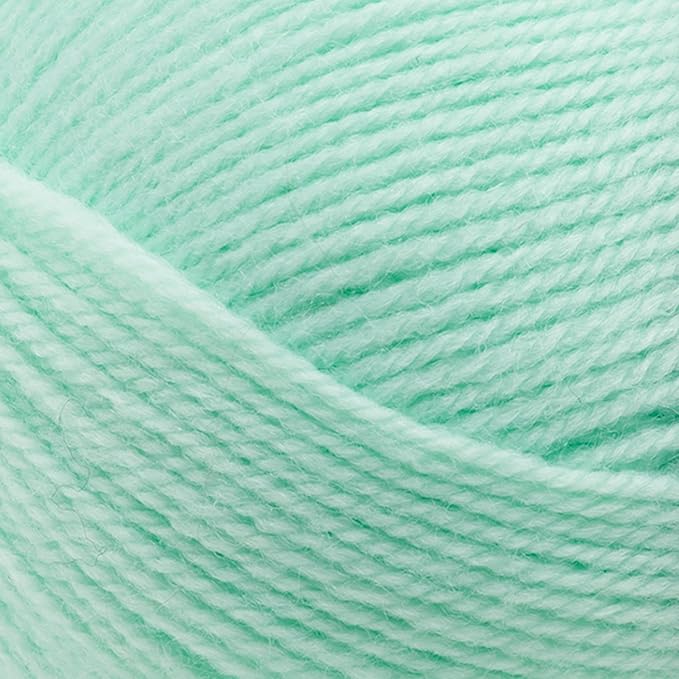 Lion Brand Yarn, Baby Soft Baby Blanket Yarn for Crocheting, Knitting, and Crafts, Mint Multicolor, 3 Pack