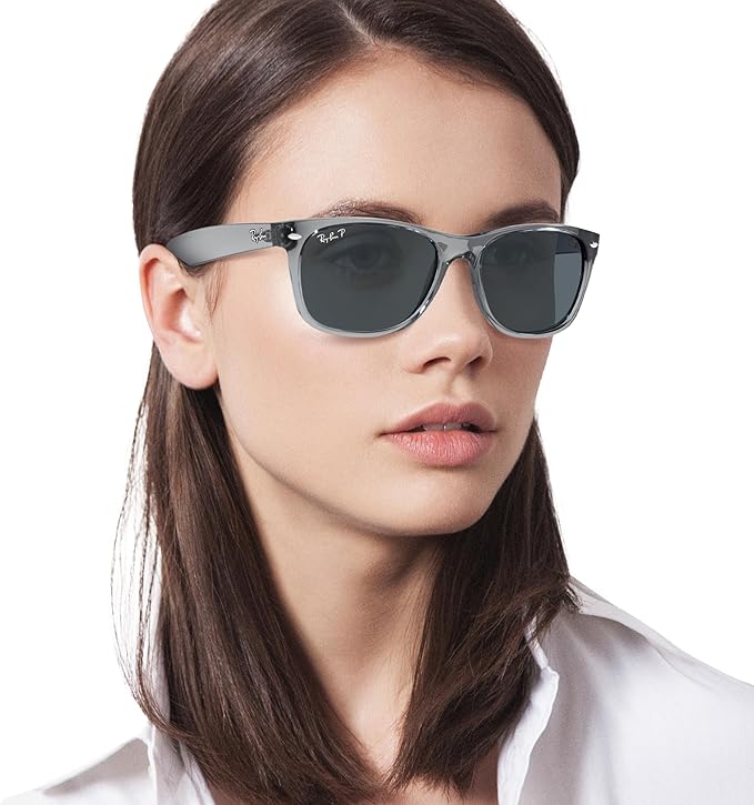 Ray-Ban RB2132 New Wayfarer Polarized Square Sunglasses