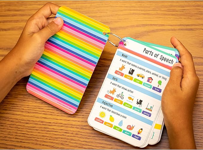 Carson Dellosa 29-Piece Grade K Literacy Teaching Supplies, Spectrum Phonics and Reading Kindergarten Workbooks, Writing Tool Kit, and Reference Flash Cards