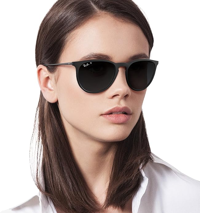 Ray-Ban womens Rb4171 Erika Round Sunglasses