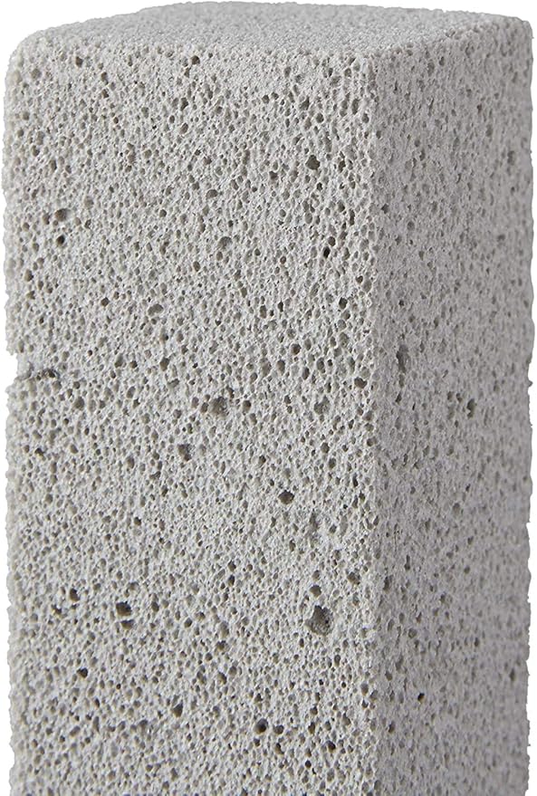 PUMIE Toilet Bowl Ring Remover, TBR-6, Pumice Stone with Handle, Removes Unsightly Toilet Rings and Stains from Toilets; Sinks; Tubs; Showers, Safe for Porcelain, Pack of 2