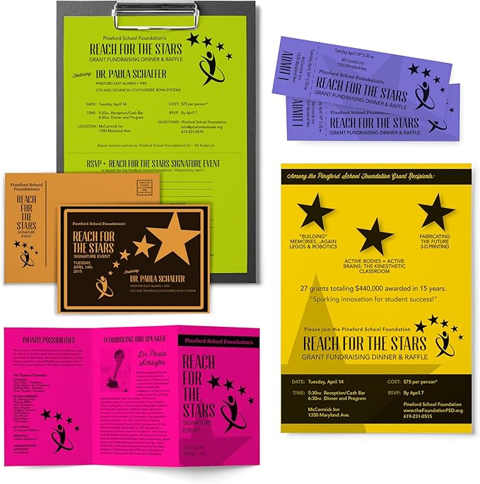 Astrobrights® Color Card Stock, Happy Assortment, Letter (8.5" x 11"), 65 Lb, Pack Of 250