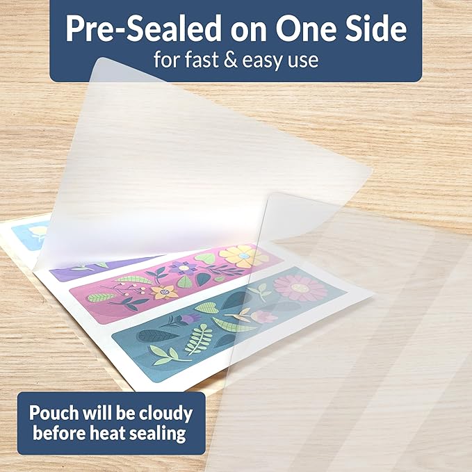 Reli. Thermal Laminating Pouches (110 Pack, Letter Size) | Laminating Sheets 8.5 x 11 | 5 Mil Comparable, Thick Lamination Pouches | Clear Plastic Paper for Heat Laminator Machine (9 x 11.5")