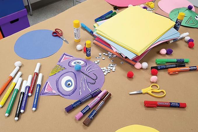 Prang (Formerly SunWorks) Construction Paper, Violet, 12" x 18", 100 Sheets