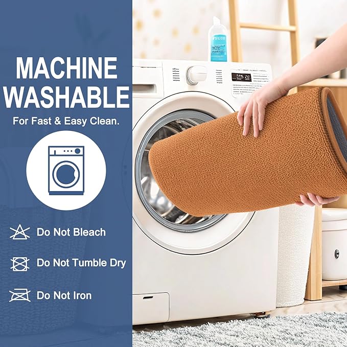 OLANLY Thick Memory Foam Bath Mat Rug 30x20, Extra Soft Absorbent Bathroom Rug, Quick Dry Bath Mats, Non-Slip, Machine Washable Carpet for Bathroom, Tub and Shower, Home Decor Accessories, Clay