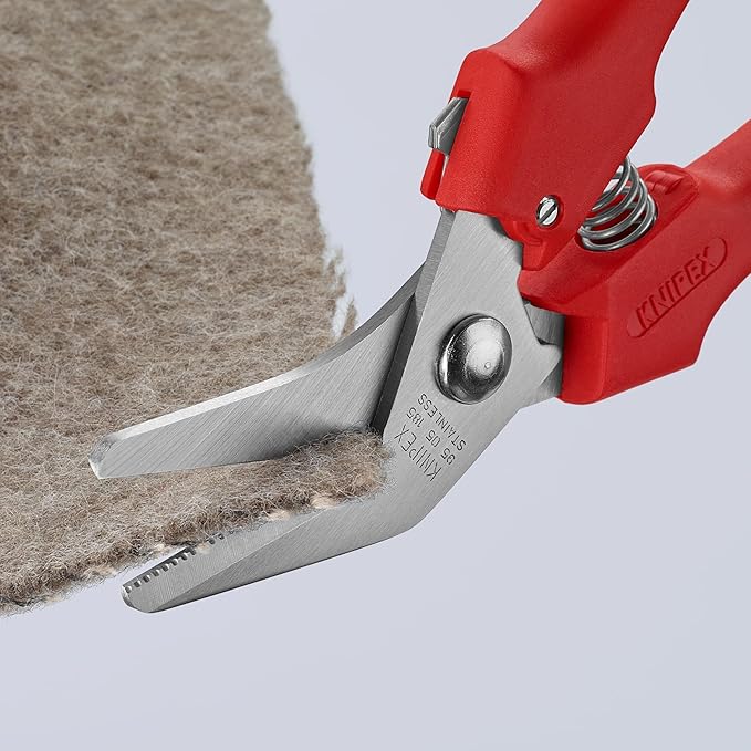 KNIPEX Tools 95 05 185, 7 1/4-Inch Combination Cutting Shears