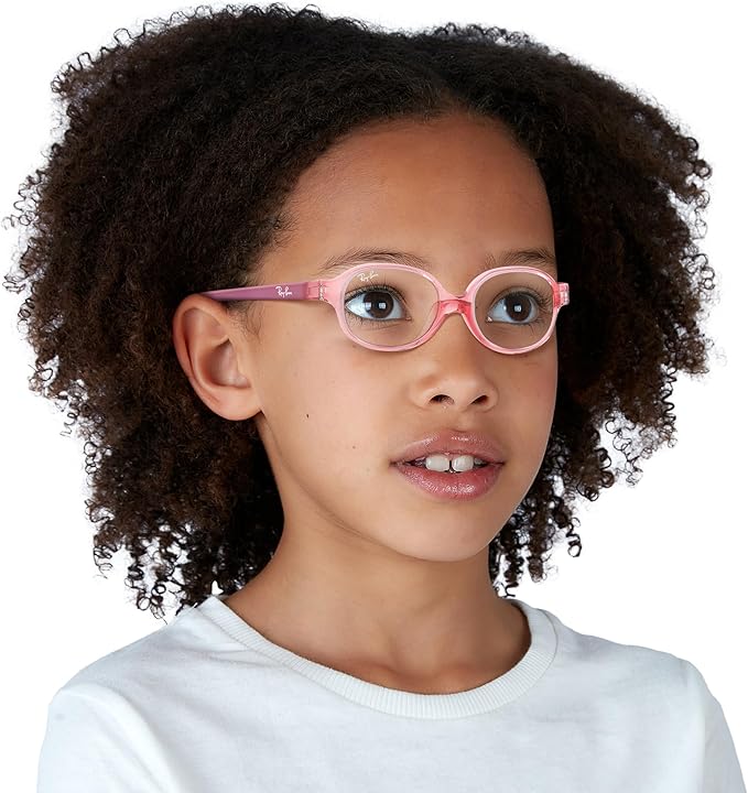 Ray-Ban Kids' Ry1587 Oval Prescription Eyeglass Frames
