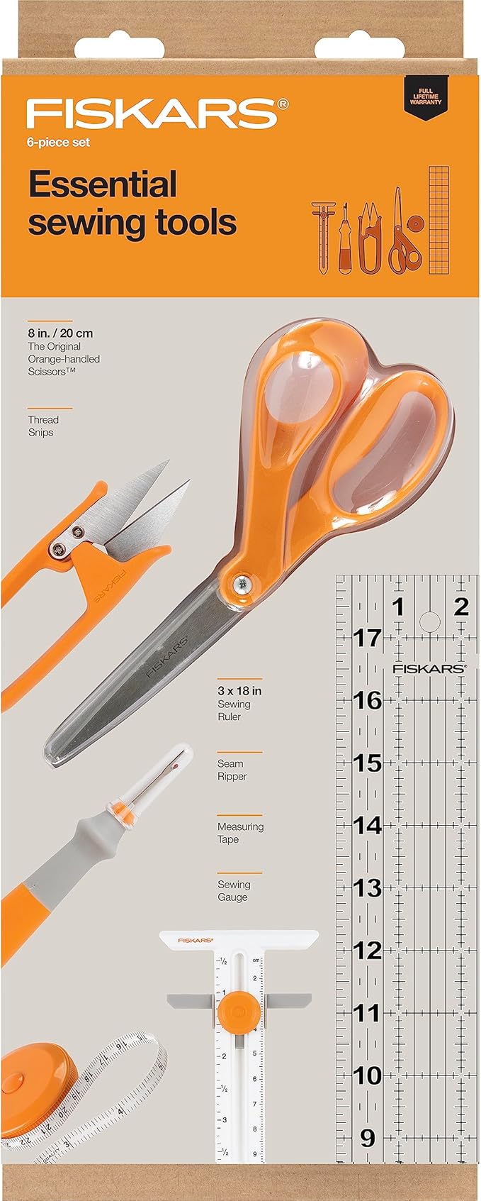 Fiskars Sewing Essentials Set (6 Pieces)