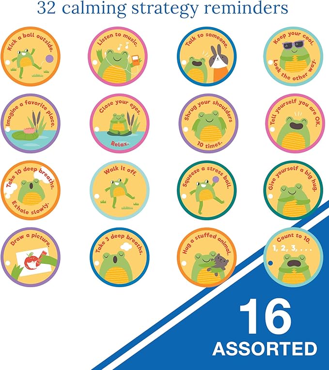 Carson Dellosa | Calming Strategies Instructional Set | 69pcs