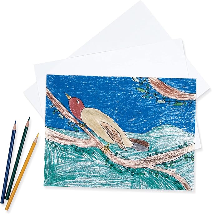 Pacon Drawing Paper, White, Medium Weight, 12" x 18", 500 Sheets
