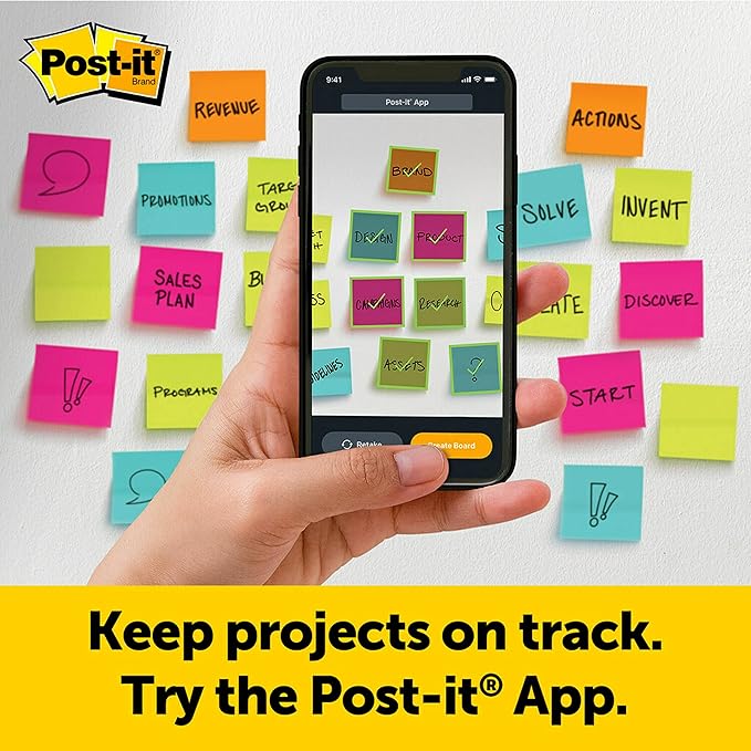 Post-it Super Sticky Tabletop Easel Pad, Great for Virtual Teachers & Students 20x23 Inches 20 Sheets/Pad Portable White Premium Self Stick Flip Chart Paper, Builtin Easel Stand_Pad (563R) (Pack of 2)