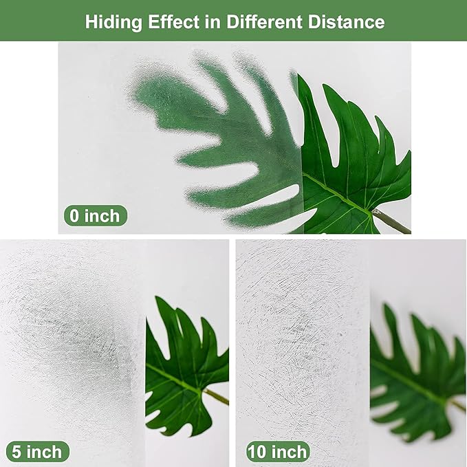 UFRIDAY Extra Long Shower Curtain Liner 86 Inches Long, Weighted Bathroom Shower Curtain Liner 72x86 Inch with 5 Bottom Magnets, Frosted and Semi-Transparent 9G Thick Havy Duty Bathroom Curtain