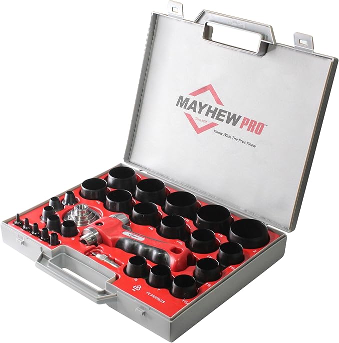 Mayhew Tools 66016 Hollow Punch, 36-Piece Set, Black