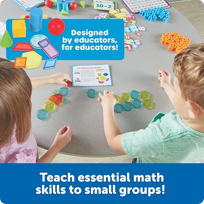 Learning Resources Skill Builders Kindergarten Math Small Group, Math Manipulatives, STEM Activities, Classroom Must Haves, Montessori Toys, School Supplies, Counting Cubes Toys