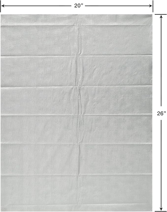 Papyrus 4 Sheet Silver Tissue Paper for Christmas, Birthdays, Crafts, DIY and More