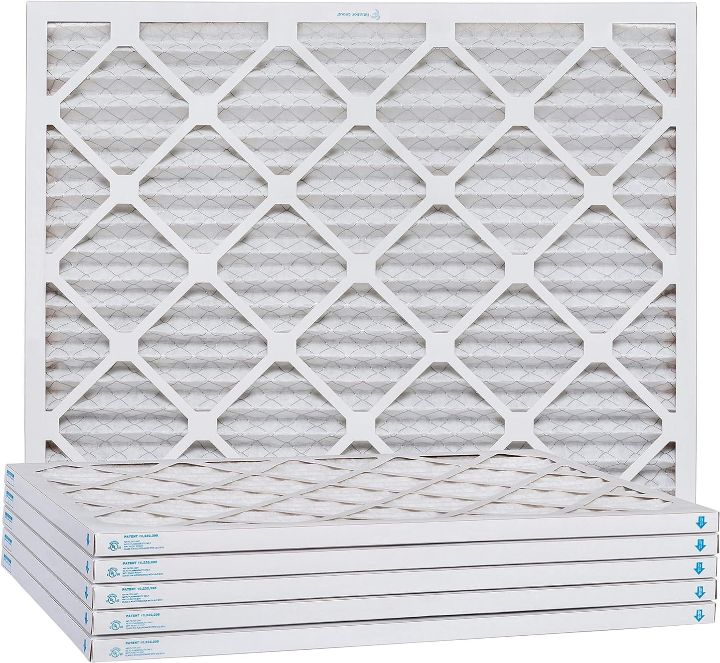 Aerostar 10x18x1 MERV 13, Pleated Air Filter, 10x18x1, Box of 6, Made in the USA