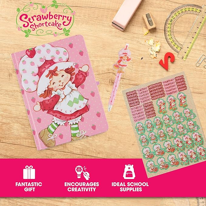Culture Fly Kids Stationary Set for Girls and Boys - Dragon Ball Z Journal Kit with Notebook, Acrylic Pen Topper, Sticker Sheet - Cute Stationery Kit for School, Writing, Drawing, Gifts