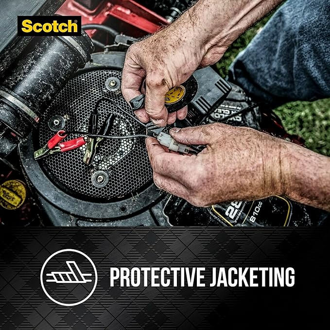 Scotch 3799NA 0.75 by 450 by 0.007-Inch Super 33+ Vinyl Electrical Tape with Dispenser
