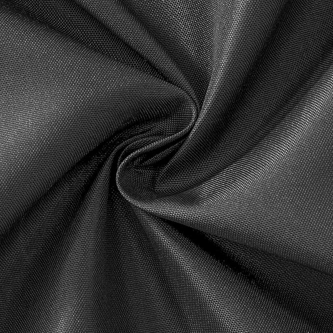 N&Y HOME Fabric Shower Curtain or Liner with Magnets Dark Charcoal Grey - Hotel Quality, Machine Washable, Water Repellent - Graphite Gray, 72x72