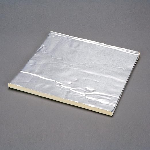3M 65675-case Damping Aluminum Foam Sheets 4014 Silver, 12" x 48 in 250 mL (Pack of 25)