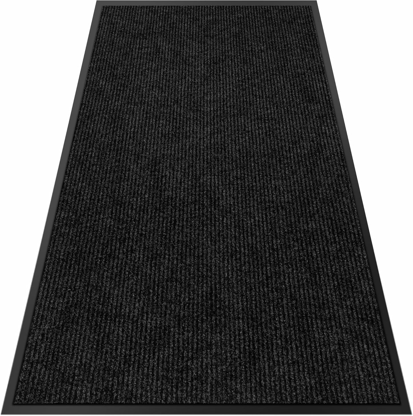 4′ x 27′ Front Door Mat Indoor Outdoor Entrance, Commercial Floor Mat Heavy Duty Dirt Trapper Entryway Doormat, Custom Size Non Slip Rubber Backing Welcome mat, Door Mat for High Traffic Area
