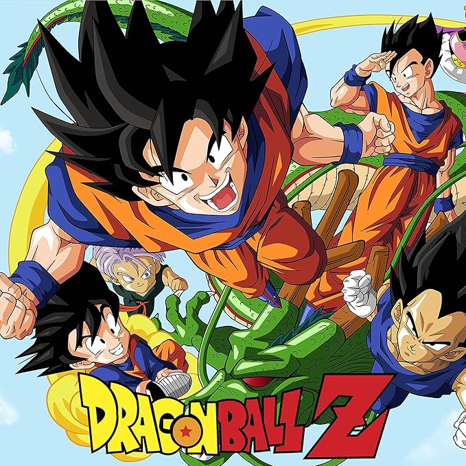 Culture Fly Kids Stationary Set for Girls and Boys - Dragon Ball Z Journal Kit with Notebook, Acrylic Pen Topper, Sticker Sheet - Cute Stationery Kit for School, Writing, Drawing, Gifts