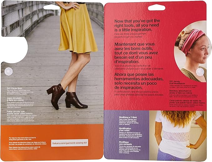 Fiskars Garment Making Starter Kit (3pc), Turquoise 3 Count