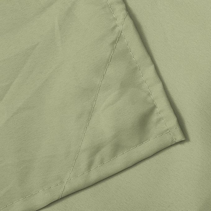 N&Y HOME Fabric Shower Curtain or Liner with Magnets Sage Green - Hotel Quality, Machine Washable, Water Repellent - Sage, 72x72