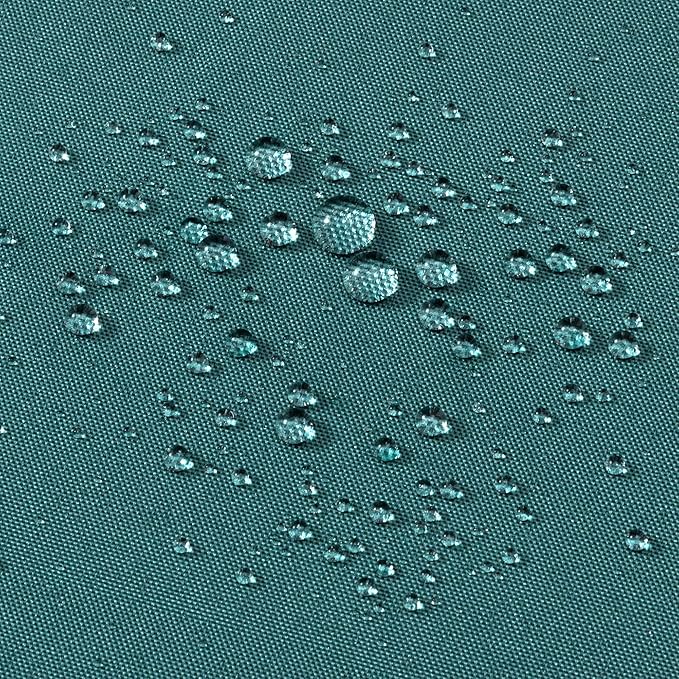 N&Y HOME Fabric Shower Curtain or Liner with Magnets- Hotel Quality, Machine Washable, Water Repellent - Teal, 72x72
