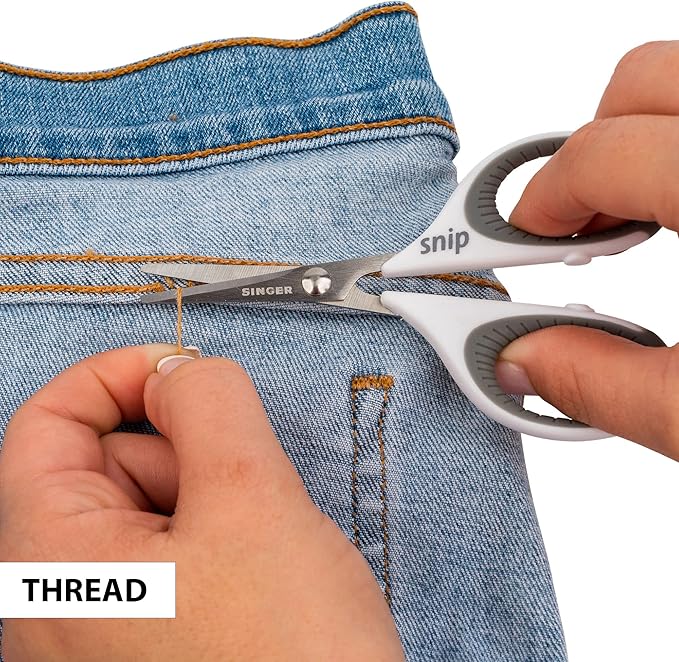 SINGER 07175 Sewing and Detail Scissors Set with Comfort Grip