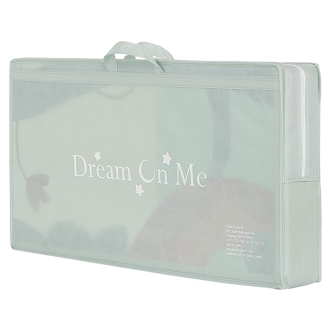 Dream On Me Play Time Reversible Baby Play Mat Foldable Extra Large Thick Foam Crawling Playmats for Toddlers Waterproof Portable Playmat , Goofy Den